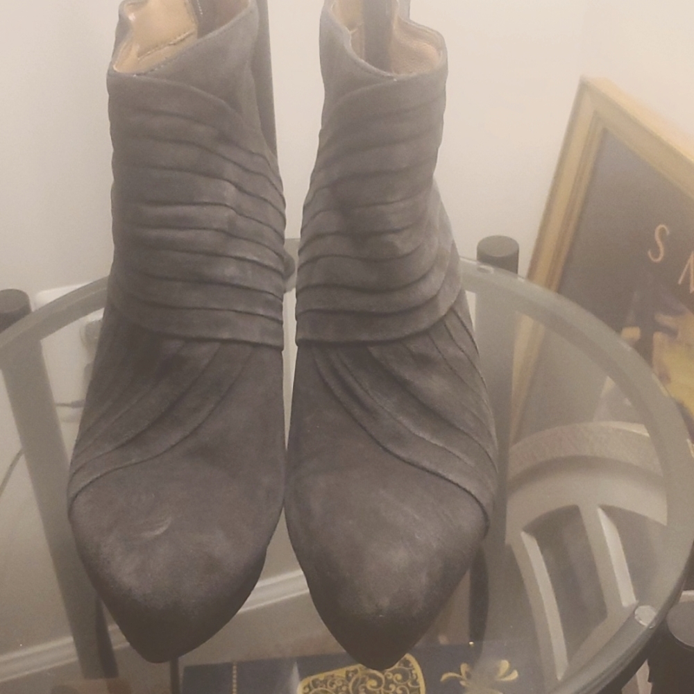 Suede Booties